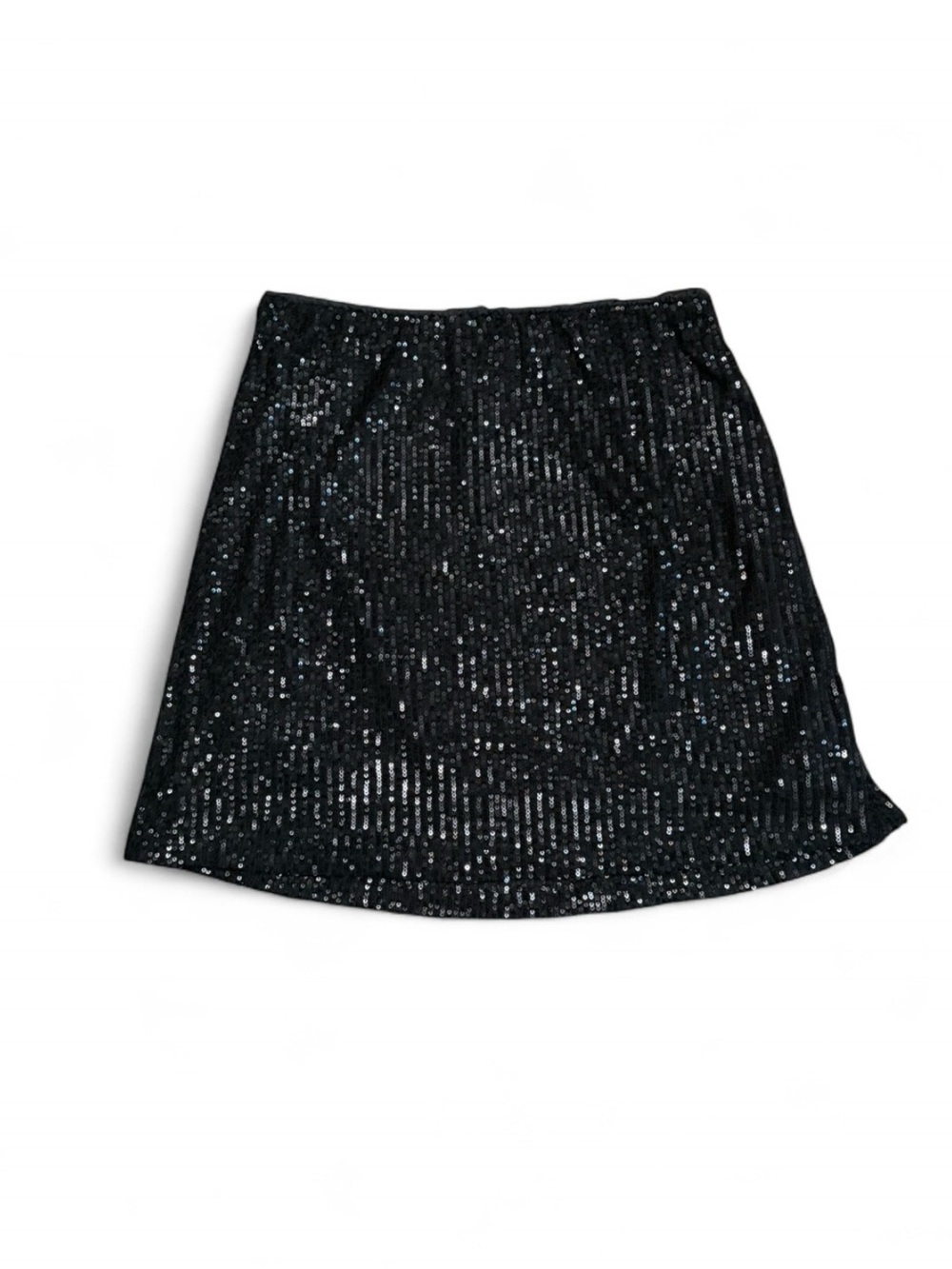 Old Navy Black Sequin Skirt